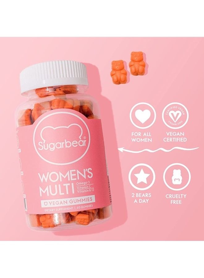 شوجر بير فيتامينز Women's Multivitamin And Hair Vitamins Set 120 Gummies - Image 5